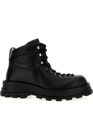 Jil Sander Leather Ankle Boots