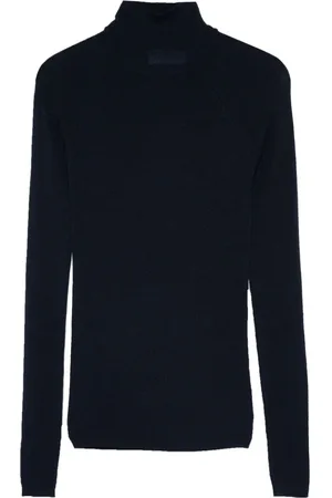 Majestic Wool And Silk Blend High Neck Sweater