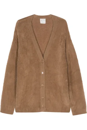 FORTE FORTE Velvet Fur Cardigan