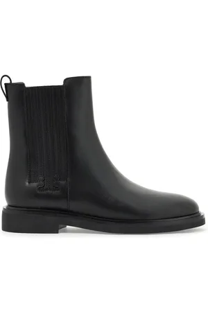 Tory Burch Chelsea Ankle Boots With T Shaped Finishes
