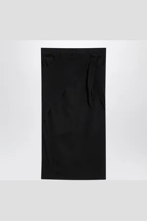 Courrèges Courrèges Midi Skirt With Draping