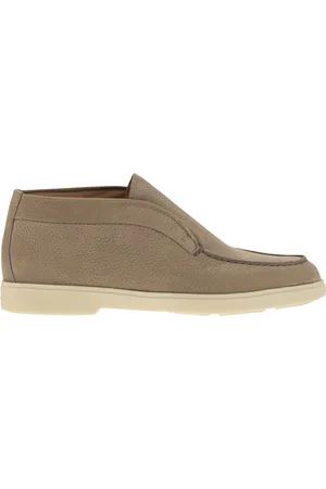 santoni Desert Boot In Nubuck