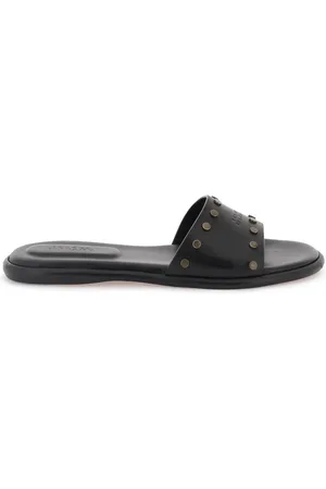 Isabel Marant Leather Vikee Slides