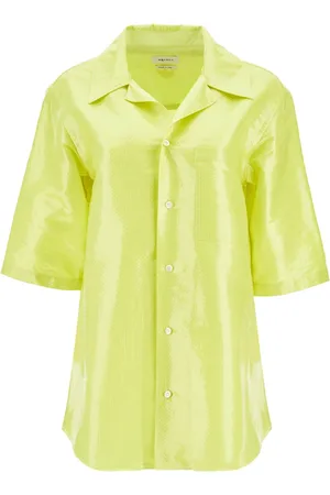Alexander McQueen Short Sleeved Canvas Tarp Shirt.