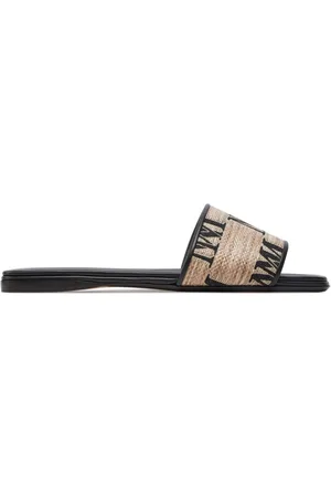 Max Mara Logoslide Flat Sandals
