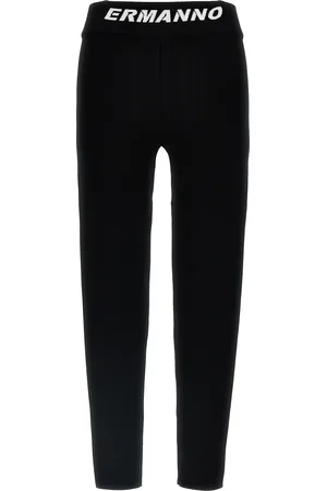 Ermanno Firenze Logo Leggings