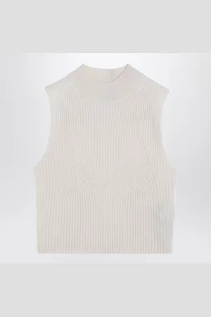 Calvin Klein Ribbed Wool Waistcoat