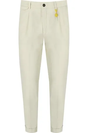 Manuel Ritz Skinny Cream Trousers