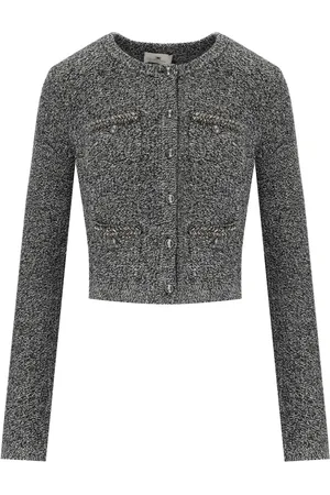 Elisabetta Franchi Salepepe Bouclé Cardigan