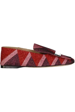 Sergio Rossi Glitter Loafers