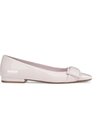 Sergio Rossi Leather Ballerina Flats