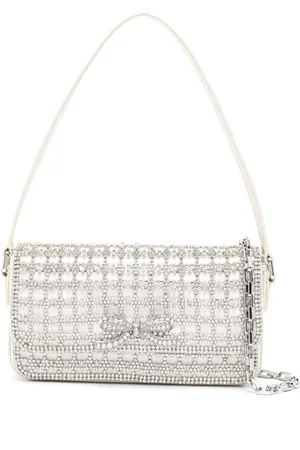 Self-Portrait Shoulder Bag With Decoration