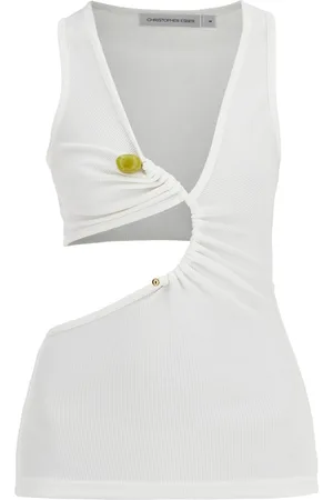 CHRISTOPHER ESBER Stone Arc Tank Top For
