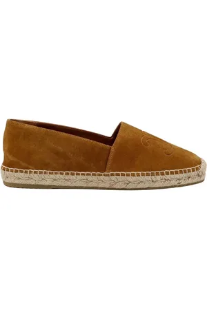 Céline Triomphe Suede Espadrilles
