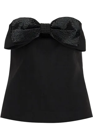 Self-Portrait Strapless Top With Bow