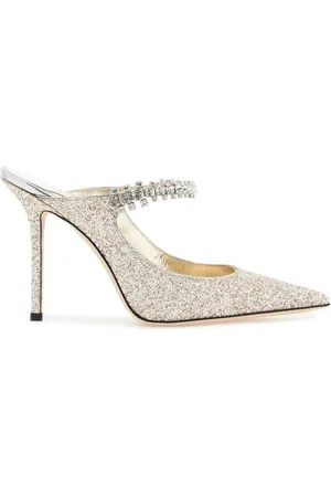 Jimmy Choo Bing 100 Glitter Fabric M