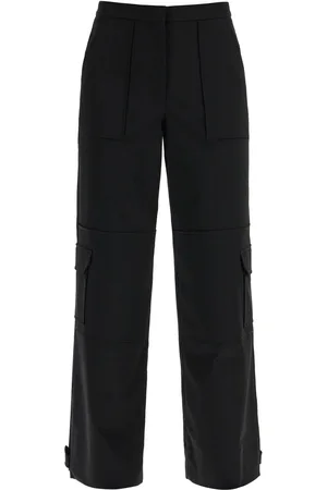 Ganni Twill Cargo Pants In Italian