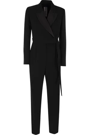Max Mara Baviera Cady Wrap Around Jumpsuit