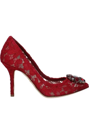 Dolce & Gabbana Dolce&Gabbana Décolleté Woman Fabric Red/Dark Red