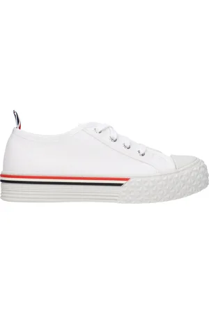 Thom Browne Sneakers Women Fabric White