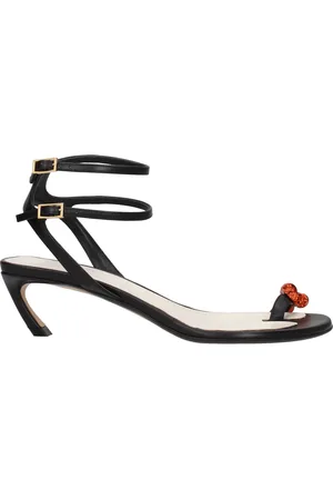 Lanvin Sandals Women Leather Black