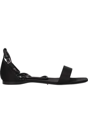 Max Mara Eli Sandals Women Satin Black
