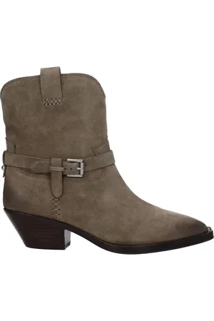 Ash Boots Dustin Women Suede Beige/Mud