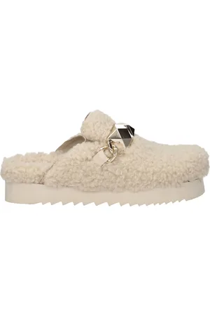 Ash Slippers and Hooves Women Eco Fur White/Shell