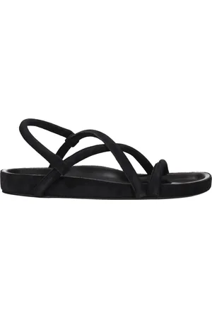 Isabel Marant Sandals Men Suede Black
