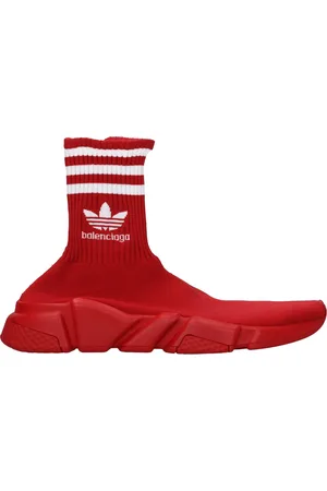 Balenciaga Sneakers Adidas speed Man Fabric Red/White