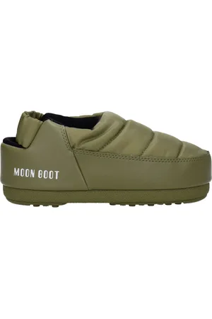 Moon Boot Sandals Women Fabric Green/Khaki