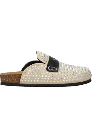J.W.Anderson Jw Anderson Slippers and Hooves Women Suede Beige/Natural