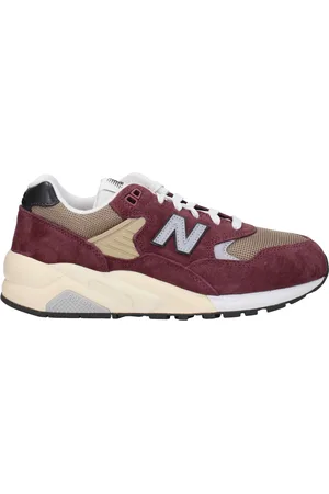 New Balance Sneakers Men Suede Brown/Wine