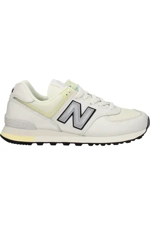New Balance Sneakers 574 Man Fabric Beige