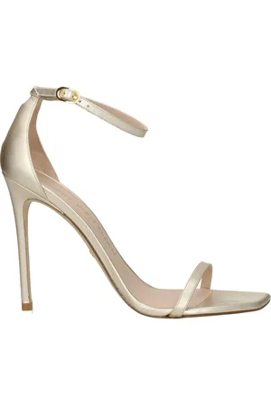 Stuart Weitzman Sandals Nudistcurve Women Leather Gold