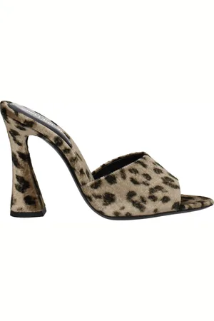 Saint Laurent Sandals Women Velvet Beige