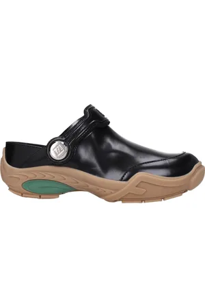 Fendi Slipcovers and Hooves Clog Men Skin Black