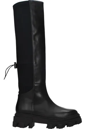 Gia Borghini Women Boots Fabric Black