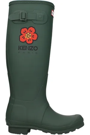 Kenzo Boots Hunter Women Rubber Green/Perch