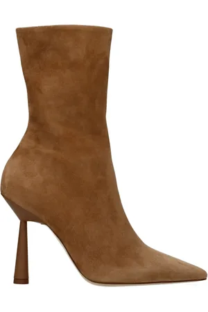 Gia Borghini Boots Rhw Womens Suede Brown/Tan