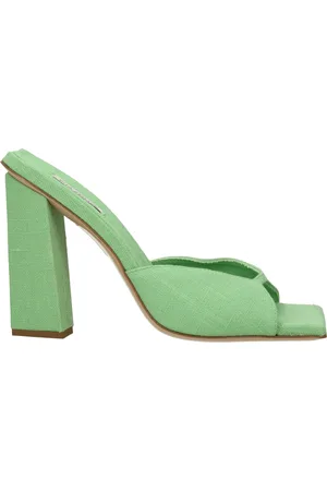 Gia Borghini Sandals Rosie Woman Fabric Green/Jade