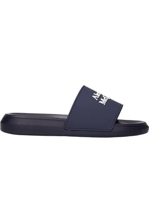 Alexander McQueen Slippers and Hooves Women Rubber Blue/Blue Navy