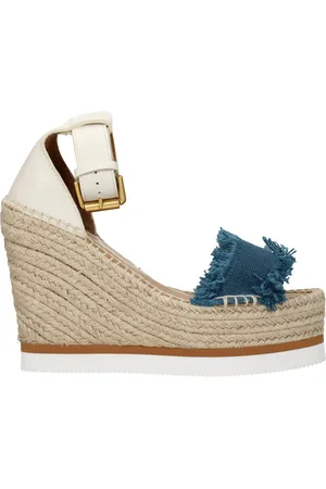See by Chloé Zeppe Glyn Womens Leather Beige/Oil