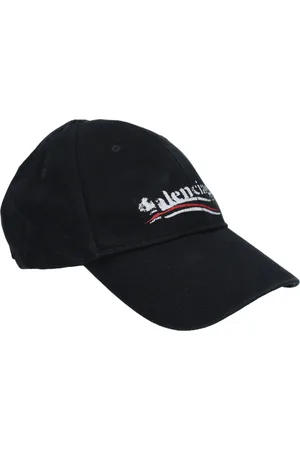Balenciaga Hats Men Fabric Black/White