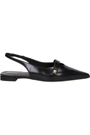 Max Mara Sandals Women Leather Black