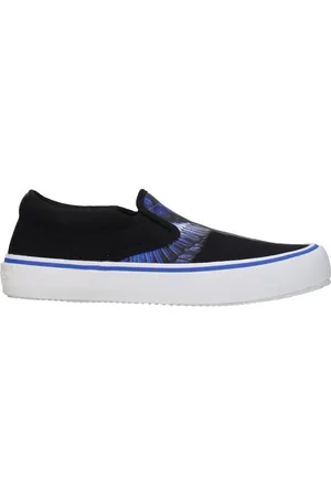 MARCELO BURLON Slip On Mens Fabric Black/Blue