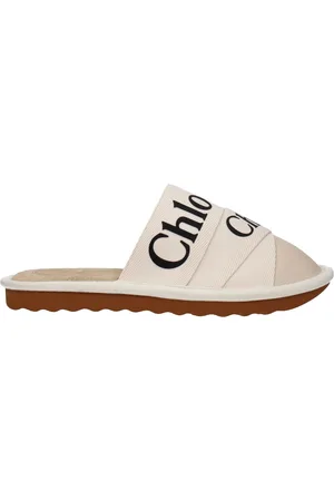 Chloé Slippers and Hooves Women Leather Beige