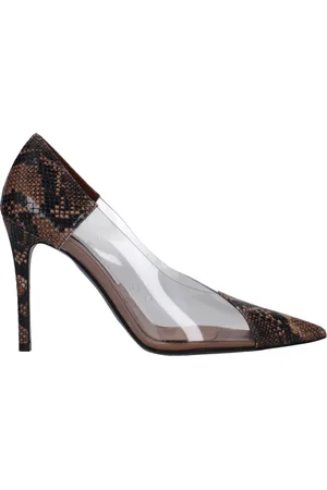 Stella McCartney Décolleté Woman Polyurethane Transparent/Brown