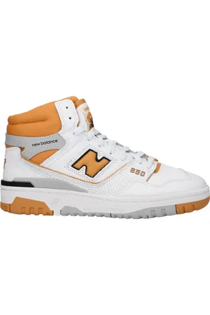 New Balance Sneakers 650 Mens Leather White/Canyon