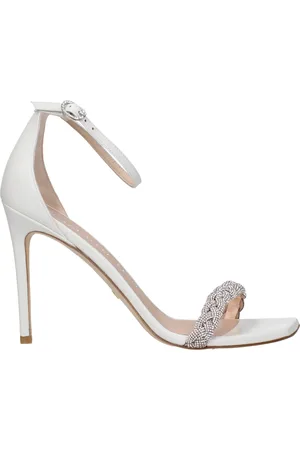 Stuart Weitzman Sandals Nudist Women Skin White